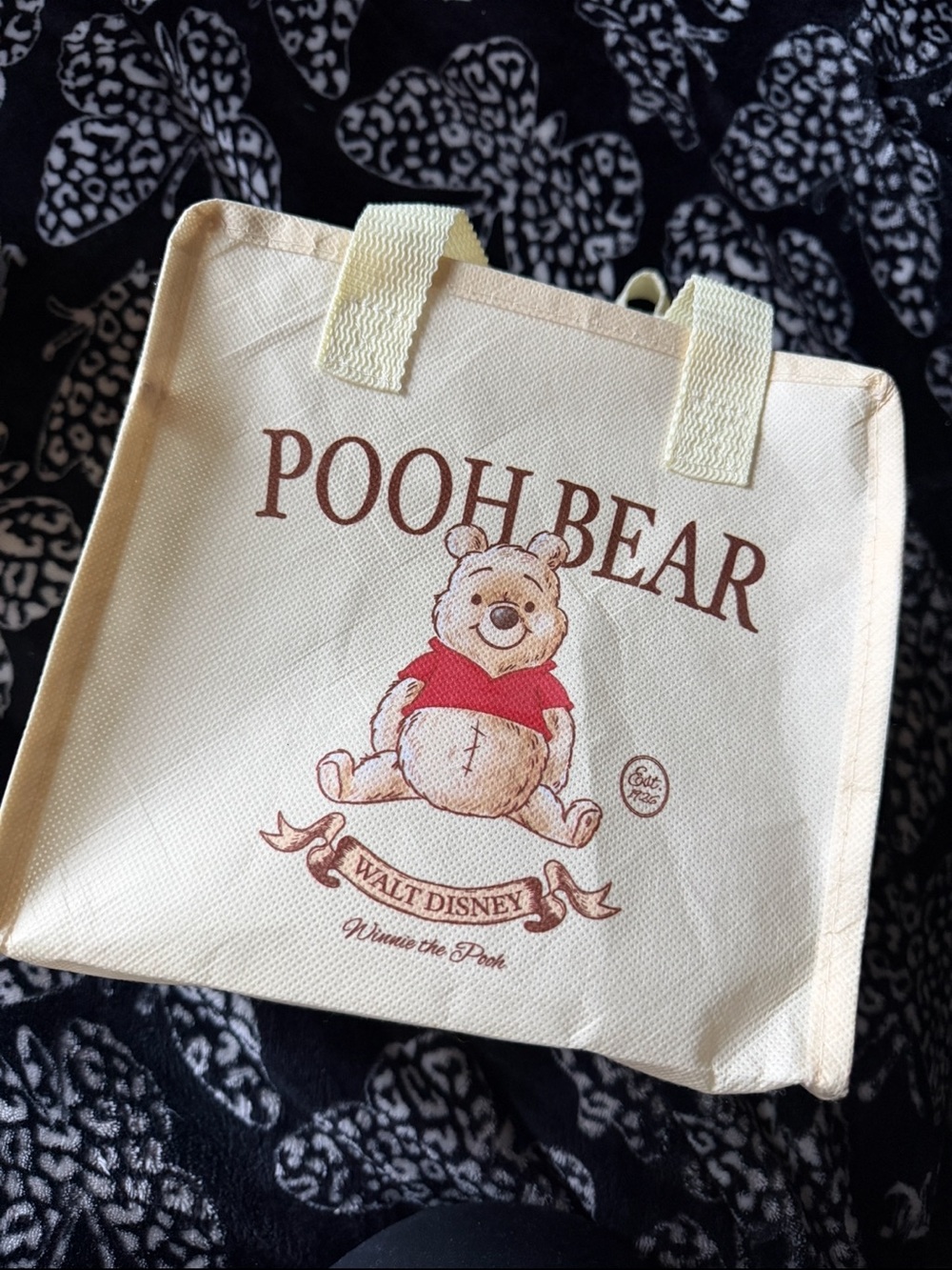 Disney x Primark Winnie the Pooh lunch bag small tote zip